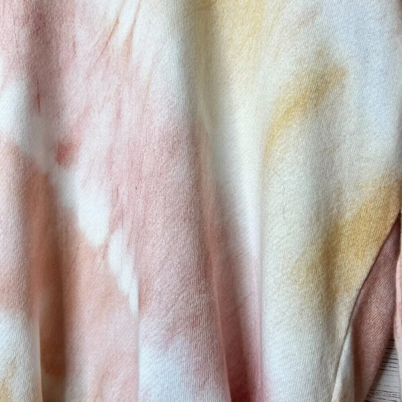 Rails Sweatshirt Womens Size Medium Pink & Orange Ramona Sunset Tie Dye Cotton - Picture 7 of 16